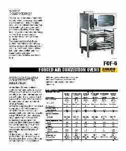 Zanussi Convection Oven FCF-6-page_pdf